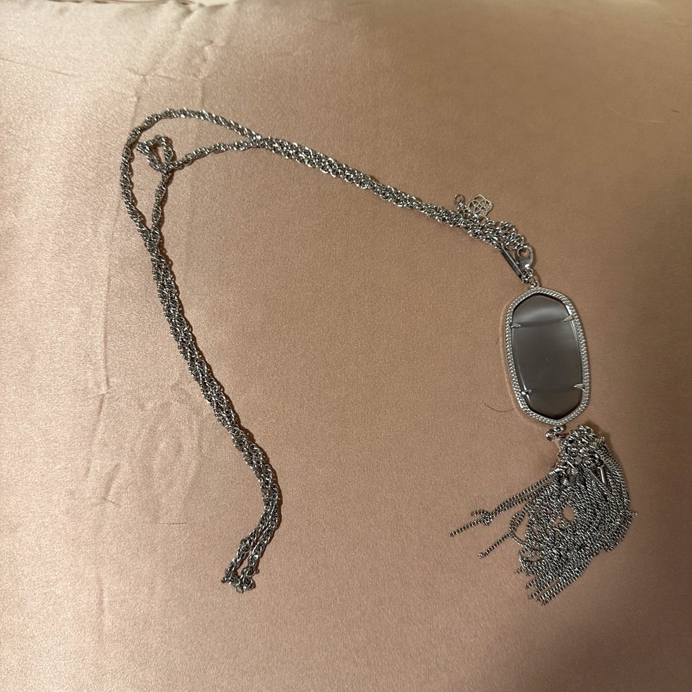 Kendra Scott silver necklace